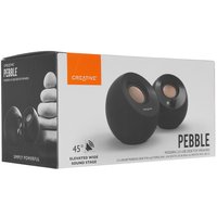 Колонки Creative PEBBLE черный