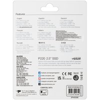 256 ГБ 2.5" SATA накопитель Patriot Memory P220 [P220S256G25]