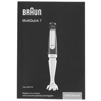 Immersion blender Braun MQ 7075 X black
