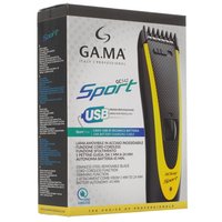 Машинка для стрижки Ga.Ma GC542 SPORT черный/желтый