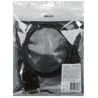 Кабель однонаправленный DEXP DisplayPort - DVI-D, 1.8 м