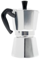 Гейзерная кофеварка Bialetti Moka Express серебристый