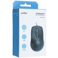 Mouse wired Aceline CM-710BU  black