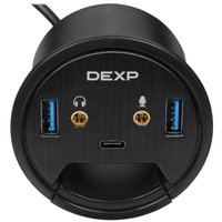 USB-разветвитель DEXP (DESK-2U1C)