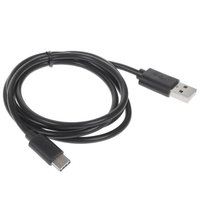 Кабель FinePower USB Type-C - USB Type-A черный 1 м