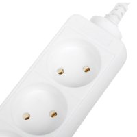 Extension cord DEXP Basic 330W white