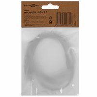 Кабель FinePower micro USB-B - USB Type-A черный 1.5 м