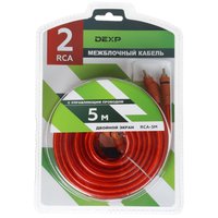 Кабель межблочный DEXP RCA-5M