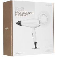 Фен BaByliss 6704WE белый/черный