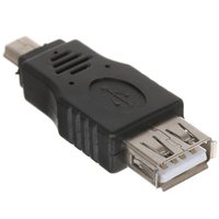 Переходник DEXP micro USB-B - USB Type-A черный