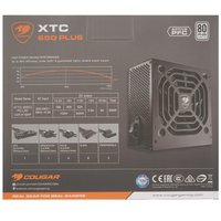 Блок питания Cougar XTC 650 PLUS [CGR ST-650P] черный