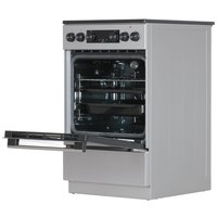 Electric stove Gorenje GEC5C41SG gray