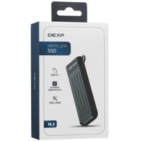 M.2 Внешний бокс DEXP MM2C3-G2-GY