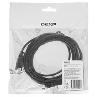 Кабель DEXP USB Type-A - USB Type-B черный 3 м