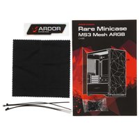 Корпус ARDOR GAMING Rare Minicase MS3 Mesh ARGB  черный