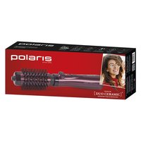 Фен-щетка Polaris PHS 1020RK бордовый/черный