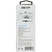 Wired headphones DEXP EH-250 black 2020