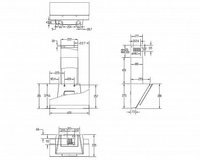 Вытяжка наклонная Haier HVX-W672GBX черный/серебристый