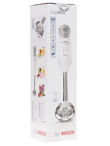 Изображение товара Блендер погружной Bosch MSM66110 с мерным стаканом и мощностью 600 Вт