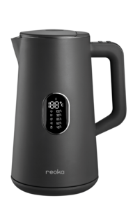 Изображение товара Электрочайник Reoka RKEK-01TSG серый 1.5 л автоматическое отключение