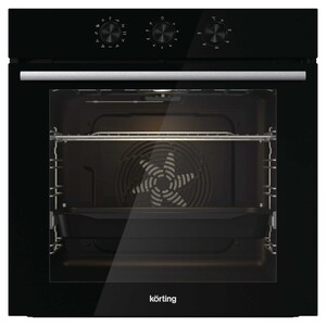 Изображение товара Электрический духовой шкаф Korting OKB 3821 EN черный с функцией паровой очистки