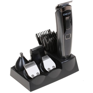 Изображение товара Триммер DEXP MK-1060 с 10 насадками для стрижки и бритья