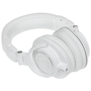 Купить Проводные наушники Audio-Technica ATH-M50X белый 2014 в