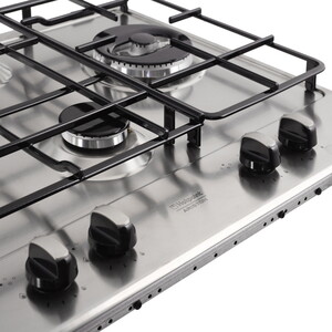 Изображение товара Газовая варочная поверхность Hotpoint PK 640.1 R X 4 конфорки нержавеющая сталь