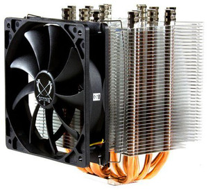 Купить Кулер Scythe Ninja 3 (SCNJ-3000) (Al+Cu, 8трубок, 7-37 dBA