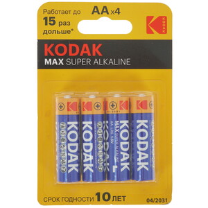 Изображение товара Батарейка Kodak MAX AA (LR6/ER14505/FR6/R6P)