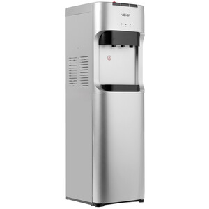 Изображение товара Диспенсер Vatten L45SK серебристый с нижним размещением бутыли и защитой от ожогов