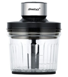 Изображение товара Измельчитель Steba MG 400 черный с мощным мотором 400 Вт и стеклянной чашей 2л