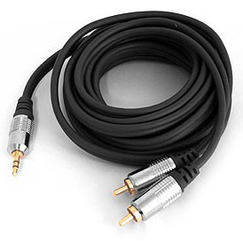 Купить Переходник 3.5 mm jack - RCA x2 