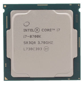 Купить Процессор Intel Core i7-8700K 3.7/4.7GHz, 6C/12T, 12Mb L3