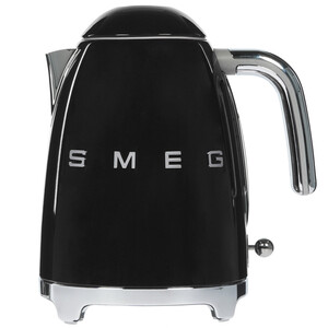 Изображение товара Электрочайник Smeg KLF03BLEU черный, 1.7 л, 2400 Вт, стильный дизайн