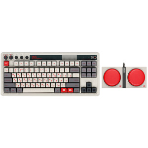 Клавиатурапроводная+беспроводная8BitDoRetroMechanicalKeyboard-NEdition