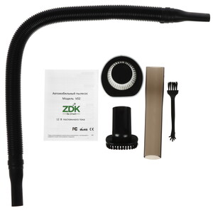 Изображение товара Автомобильный пылесос ZDK Car Cleaner V02 с HEPA фильтром и насадками