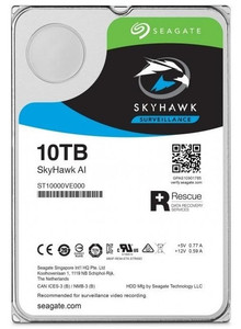 Купить 10 ТБ Жесткий диск Seagate SkyHawk AI Surveillance