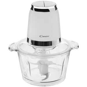 Изображение товара Измельчитель CANDY CC-300 белый 400 Вт для овощей и мяса с стеклянной чашей