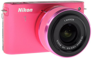 Купить Системная камера Nikon 1 J2 Kit 10-30mm VR Pink (10.1 Mpx