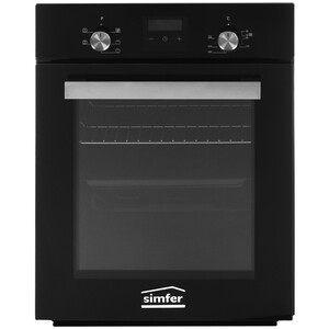 Изображение товара Электрический духовой шкаф Simfer B4EB56016 черный с функцией очистки паром