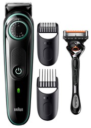 Изображение товара Триммер Braun BT3341 черный/зеленый