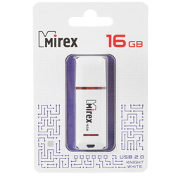 Изображение товара Память USB Flash 16 ГБ Mirex Knight [13600-FMUKWH16]