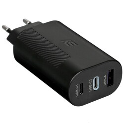 Изображение товара Сетевое зарядное устройство KEYRON WHC-GaN-A2C-63 черный