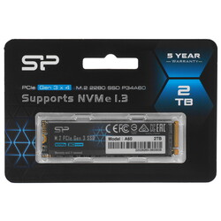 Изображение товара 2000 ГБ M.2 NVMe накопитель Silicon Power P34A60 [SP002TBP34A60M28]