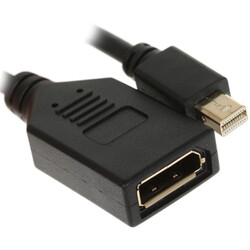 Изображение товара Переходник однонаправленный FinePower mini DisplayPort - DisplayPort, 0.2 м