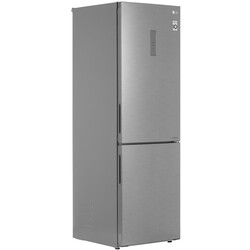 Изображение товара Холодильник с морозильником   LG GA-B459CLWL серый