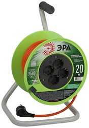 Изображение товара Удлинитель силовой ЭРА Б0056101 зеленый