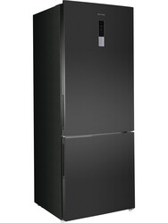 Изображение товара Холодильник с морозильником   MAUNFELD MFF1857NFSB серый