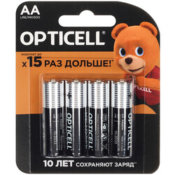 Изображение товара Батарейка Opticell Basic AA (LR6/ER14505/FR6/R6P)